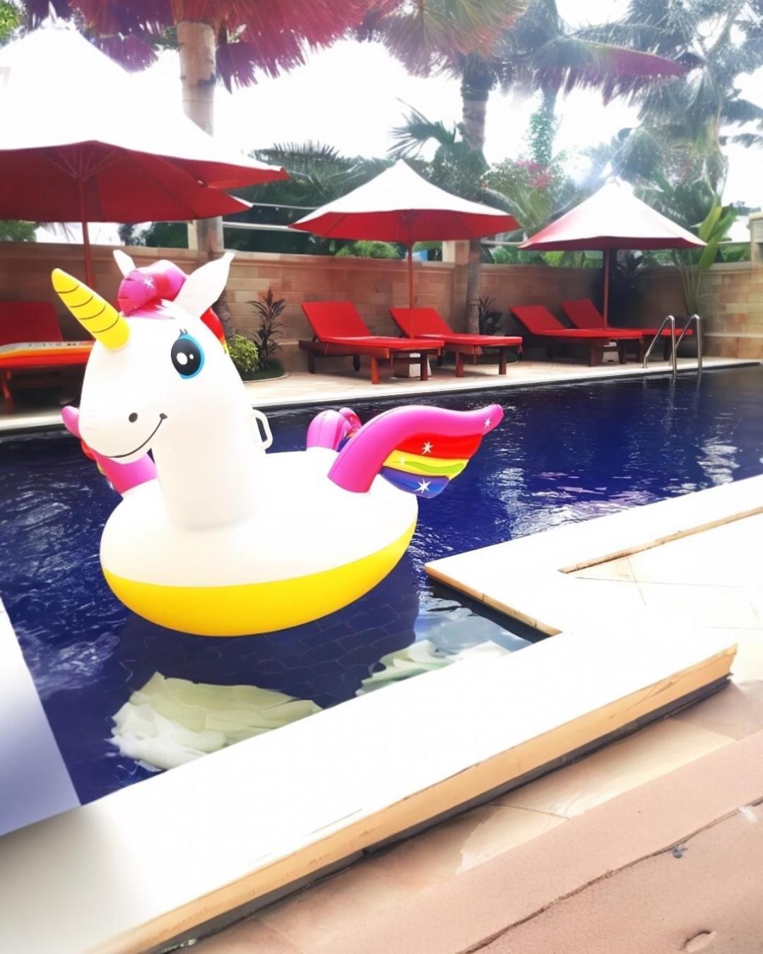 Grand Raka Homestay ロヴィーナ エクステリア 写真